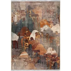 سجادة أطفال مصنوعة آليًا، تصميم مدينة الأحلام، MB2599032090، ألوان كاملة، 700 مشط