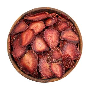 الفراولة المجففة