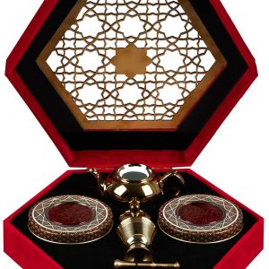عبوة مخملية من الزعفران