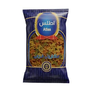 معكرونة أطلس النباتية على شكل فراشة 500 غرام